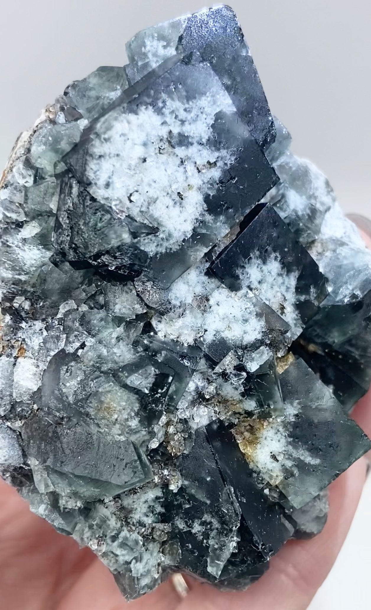 XL #2 Milky Way Teal Fluorite Cluster From Sutcliffe Vein, Diana Maria Mine, Weardale, U.K. 🇬🇧