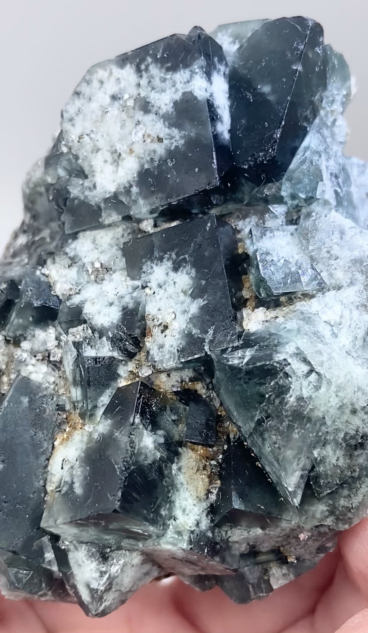 XL #2 Milky Way Teal Fluorite Cluster From Sutcliffe Vein, Diana Maria Mine, Weardale, U.K. 🇬🇧