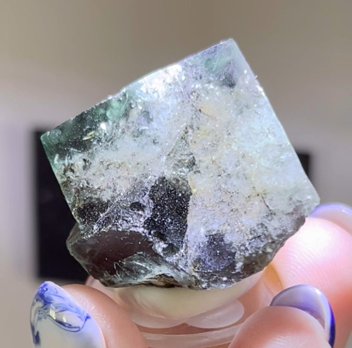 #6 Raw Milky Way Blue Fluorite Small Specimen From Sutcliffe Vein at the Diana Maria Mine, U.K. 🇬🇧