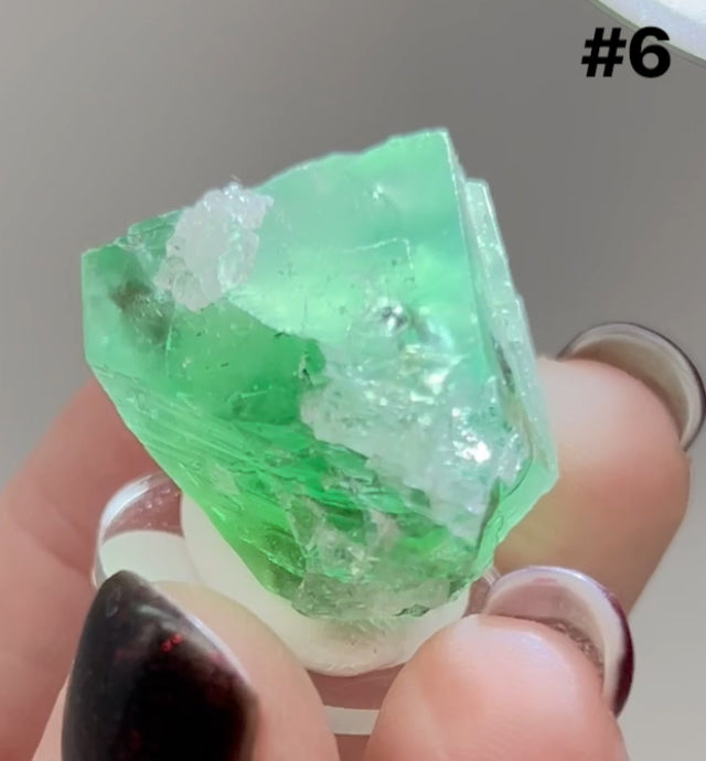 #6 Northern Lights Fluorite Raw Small Specimen From River Catcher Vein, Diana Maria Mine, U.K. 🇬🇧