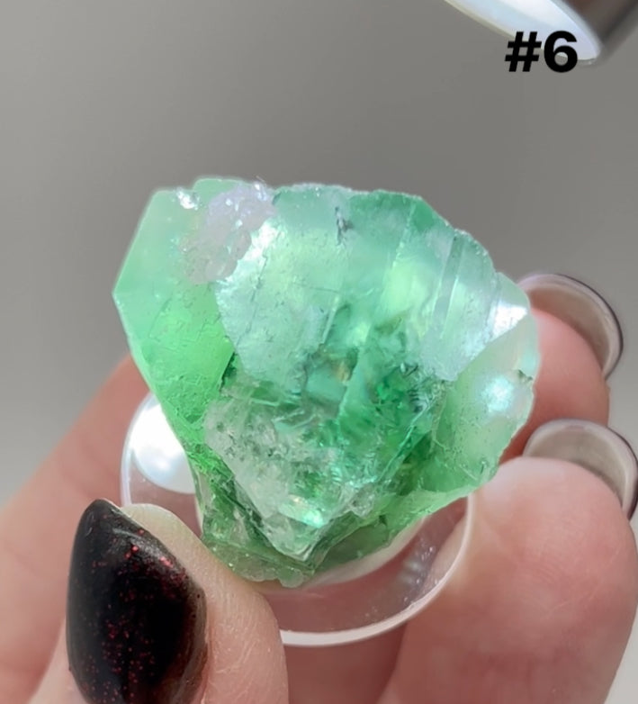 #6 Northern Lights Fluorite Raw Small Specimen From River Catcher Vein, Diana Maria Mine, U.K. 🇬🇧