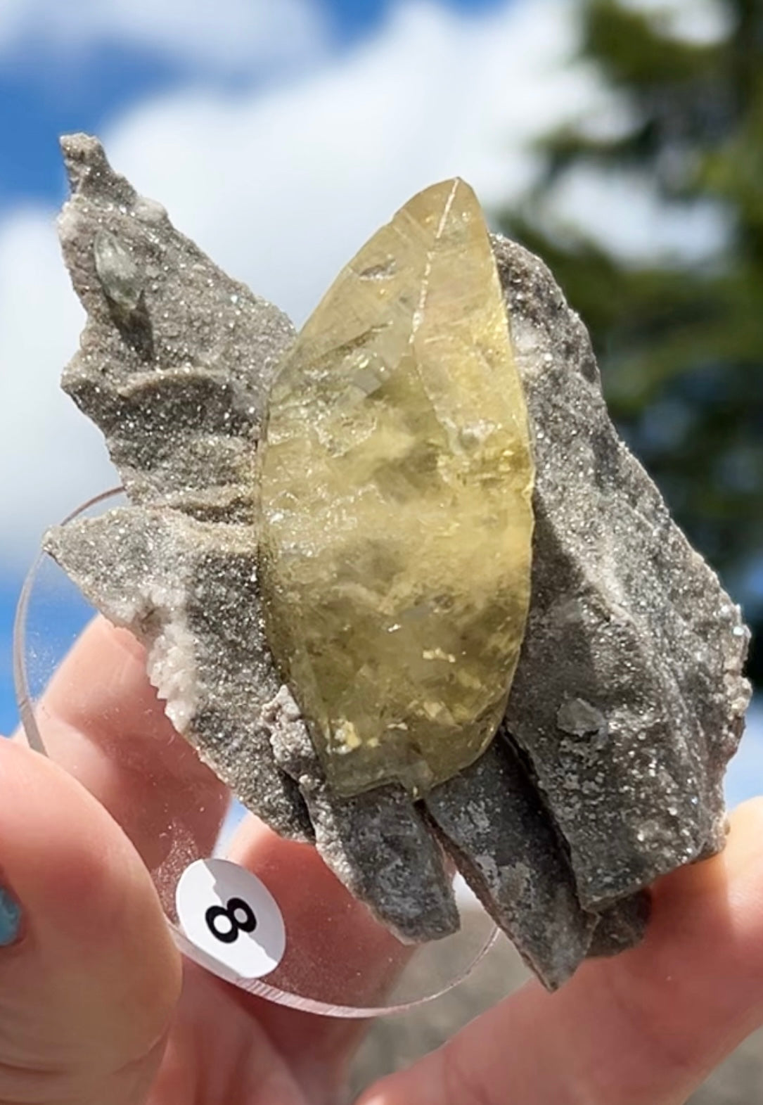 Collectors #8 Sweetwater Yellow Calcite With Quartz Sugar Large From Sweetwater Mine, Reynolds County, Missouri, USA 🇺🇸