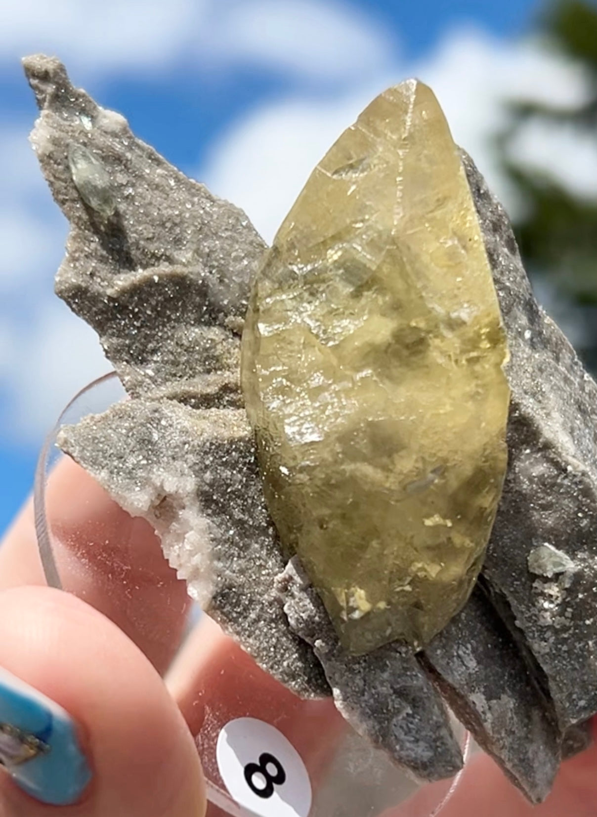 Collectors #8 Sweetwater Yellow Calcite With Quartz Sugar Large From Sweetwater Mine, Reynolds County, Missouri, USA 🇺🇸