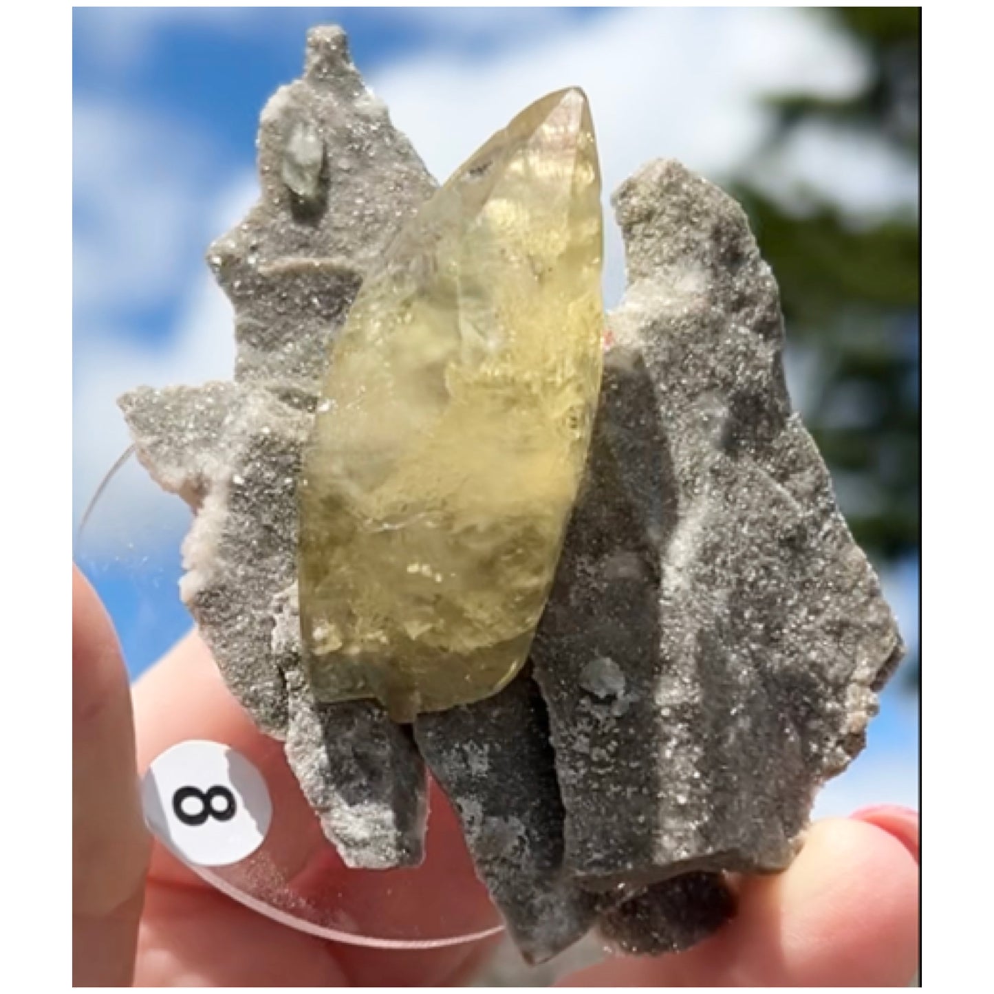 Collectors #8 Sweetwater Yellow Calcite With Quartz Sugar Large From Sweetwater Mine, Reynolds County, Missouri, USA 🇺🇸