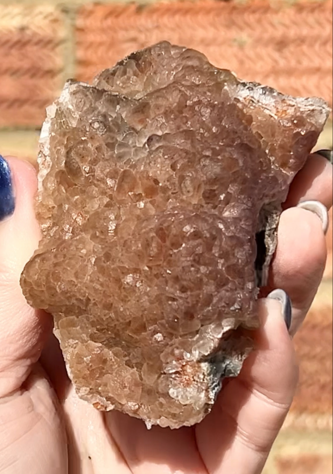 #1 Rare Red Fluorite Botryoidal From Navidad Mine, Durango, Mexico 🇲🇽