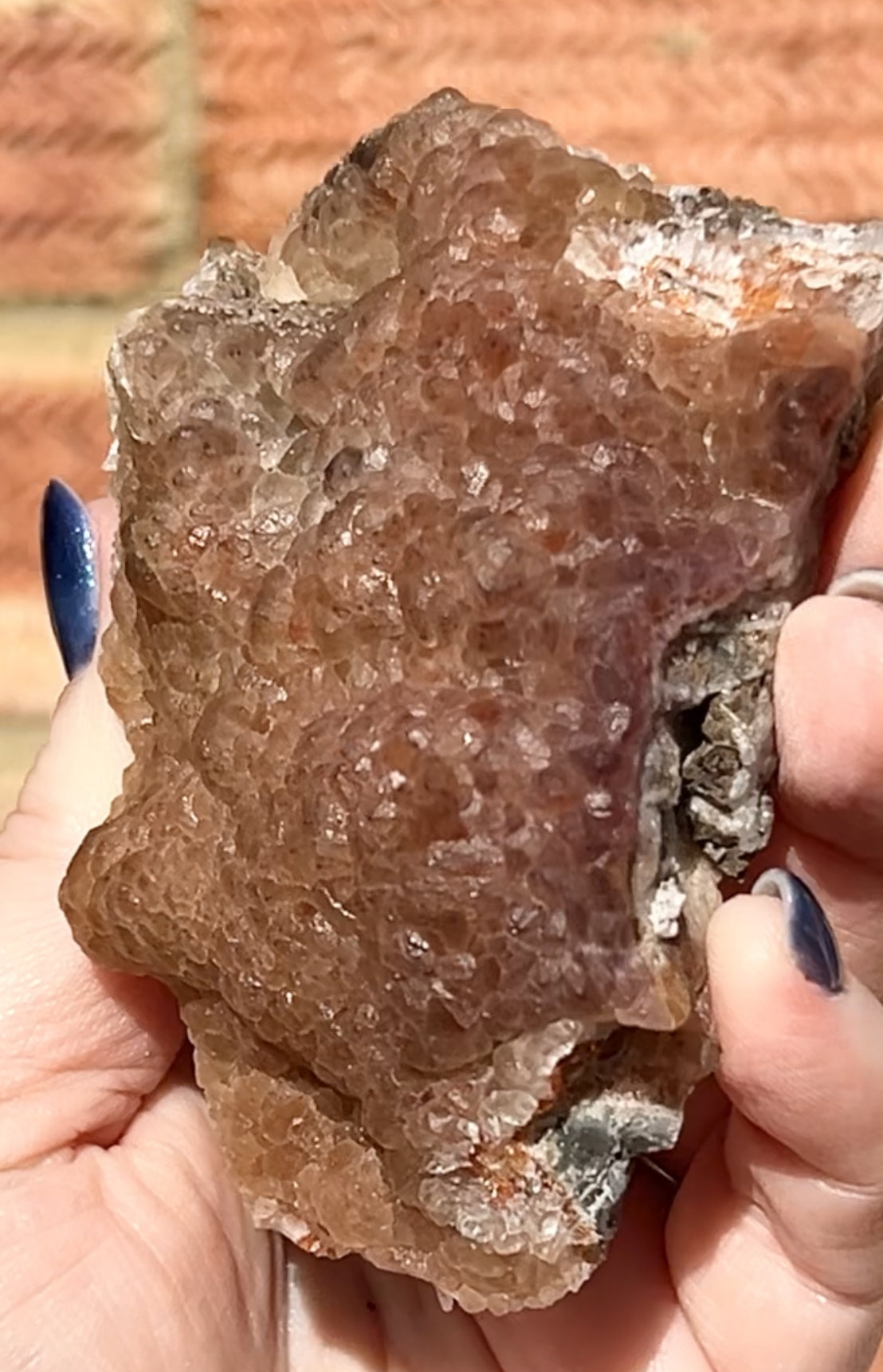 #1 Rare Red Fluorite Botryoidal From Navidad Mine, Durango, Mexico 🇲🇽