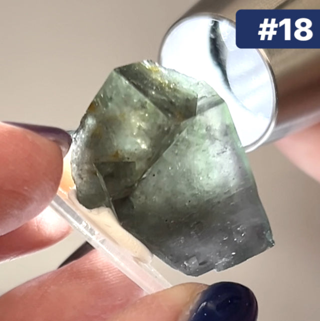 #18 Yum Yum Twin Navy/ Black Fluorite From YumYum Pocket, Sutcliffe Vein, Diana Maria Mine, Weardale, County Durham, U.K. 🇬🇧