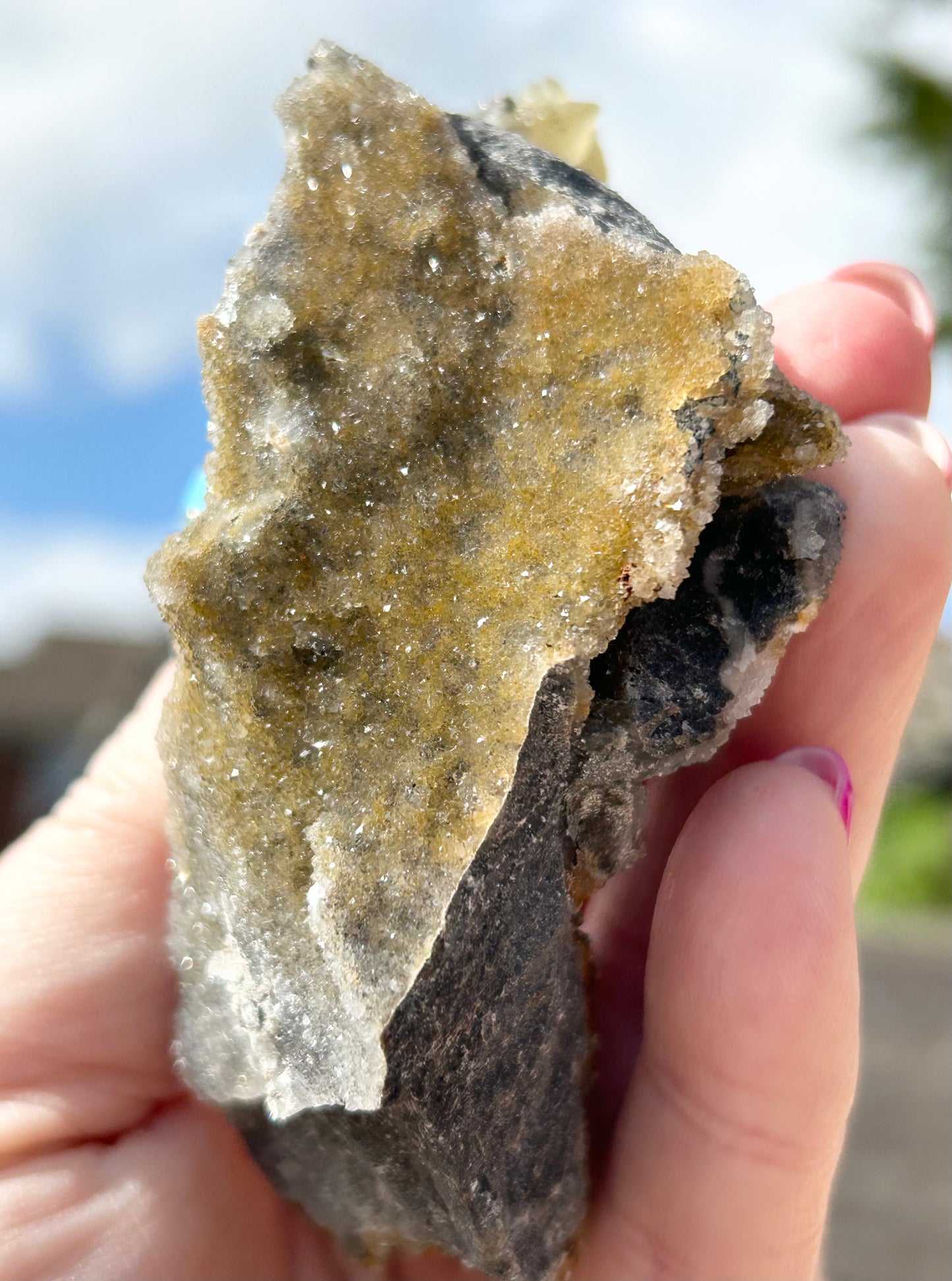 Collectors #9 Sweetwater Double Yellow Calcite On Marcasite & Limonite Large From Sweetwater Mine, Reynolds County, Missouri, USA 🇺🇸