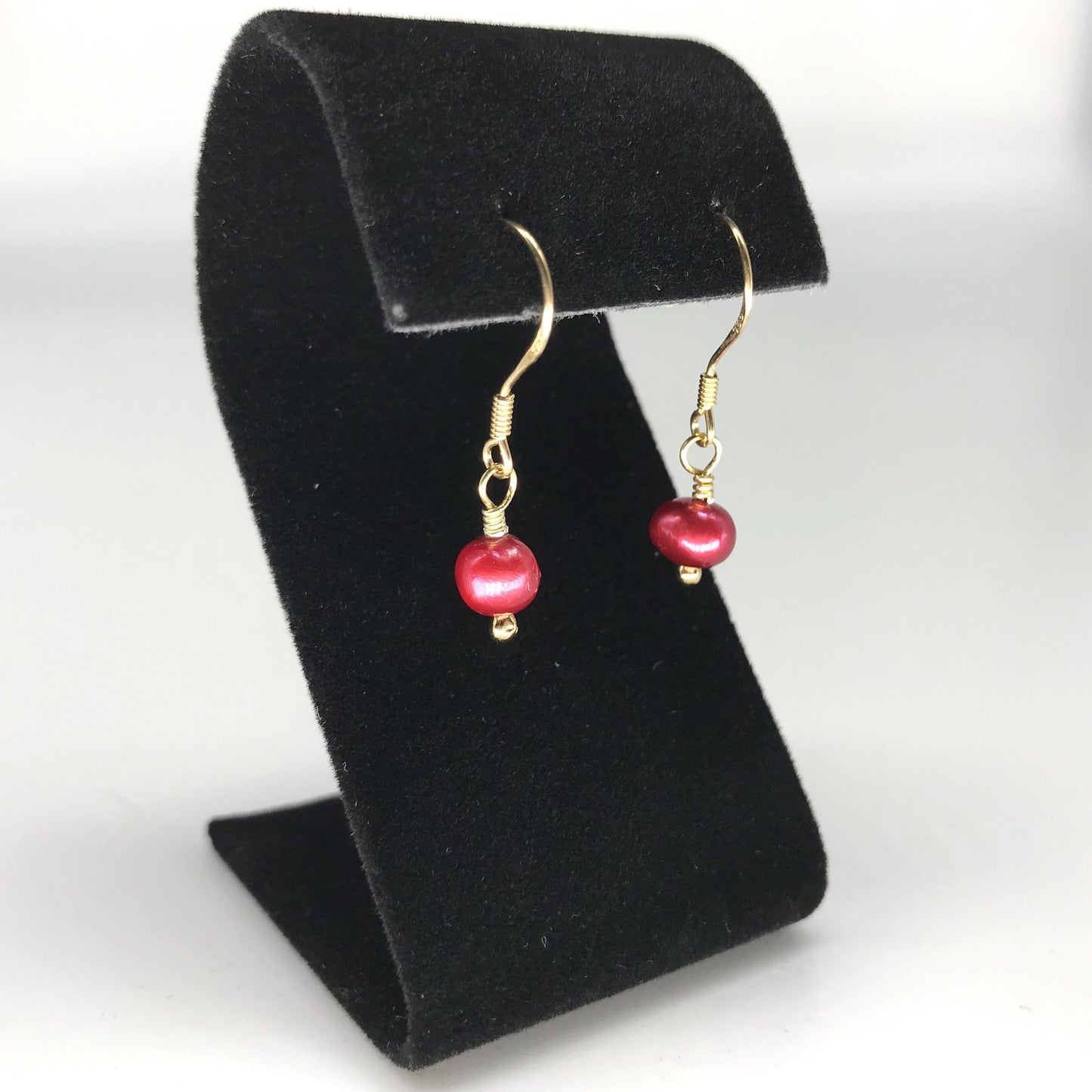 Chose Your Colour Freshwater Pearl Sterling 925 Silver Shepherds Hook Drop Earrings - Pick Your Earrings