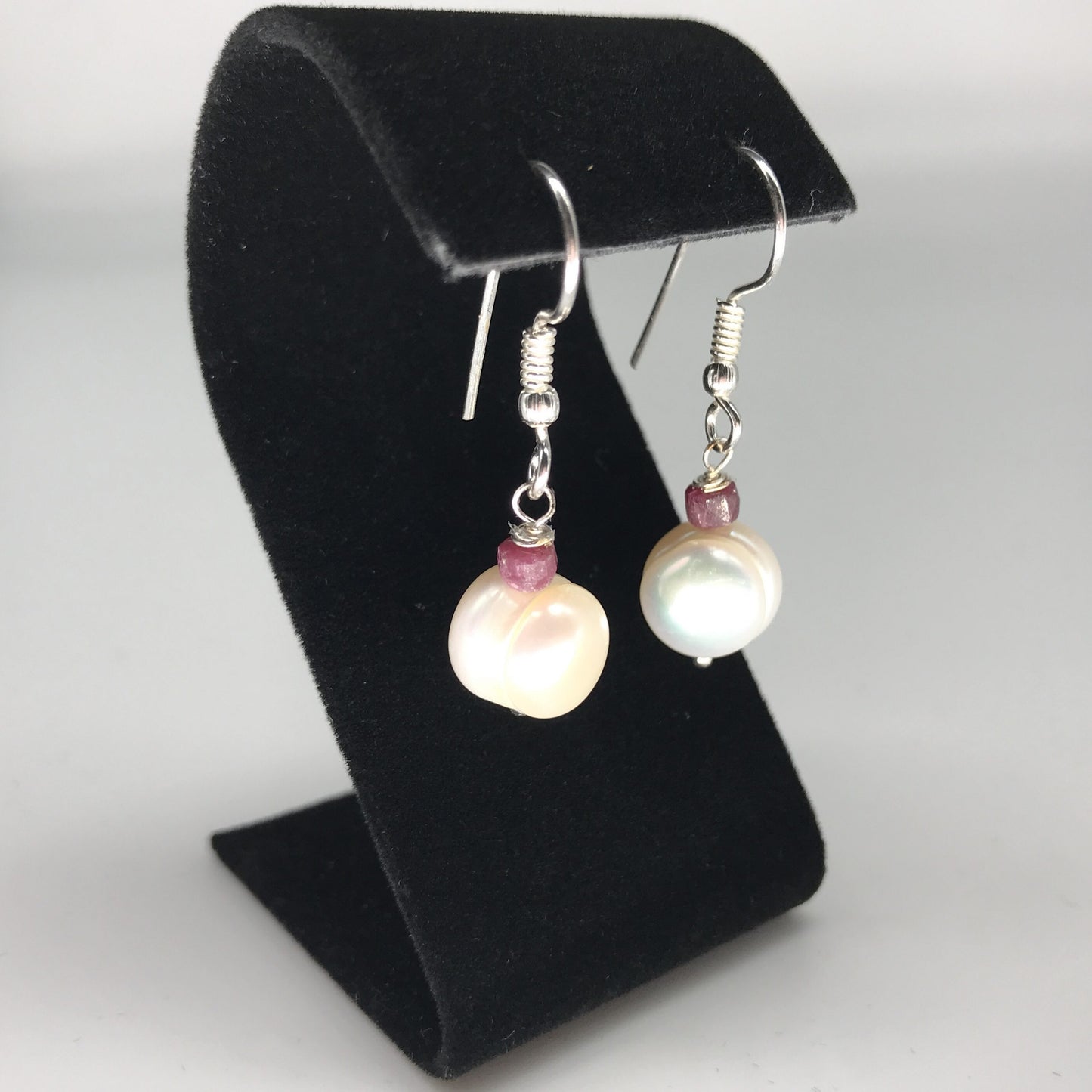 Chose Your Colour Freshwater Pearl Sterling 925 Silver Shepherds Hook Drop Earrings - Pick Your Earrings