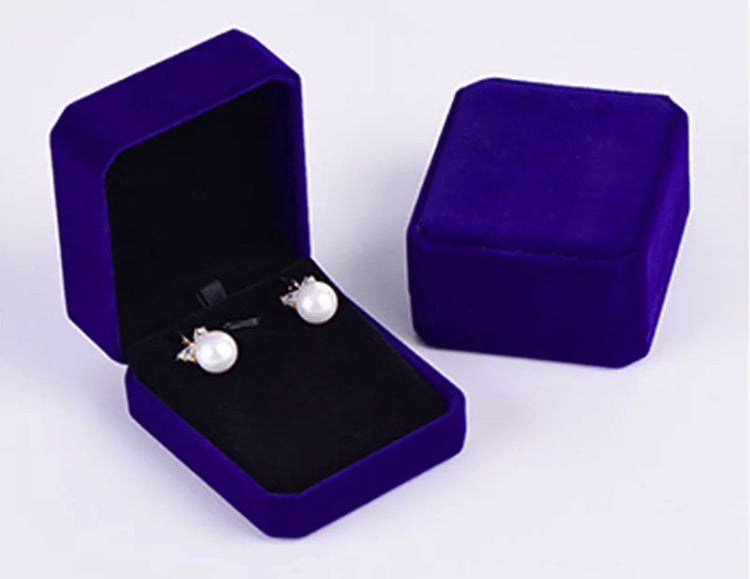 Blue and Black Velvet Gift Boxes: Ring, Pendant & Bracelet