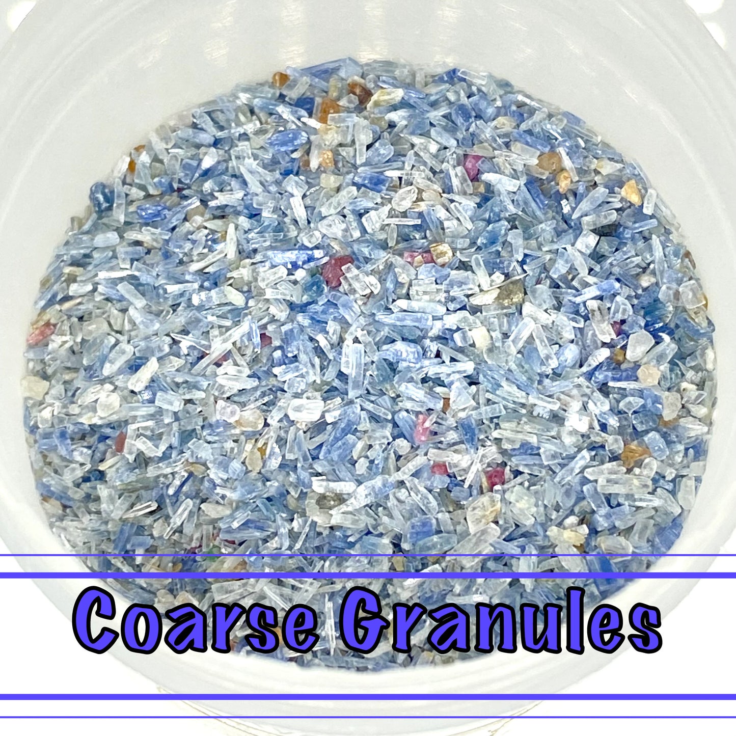 100% Crystal/ Gemstone Granules & Powders