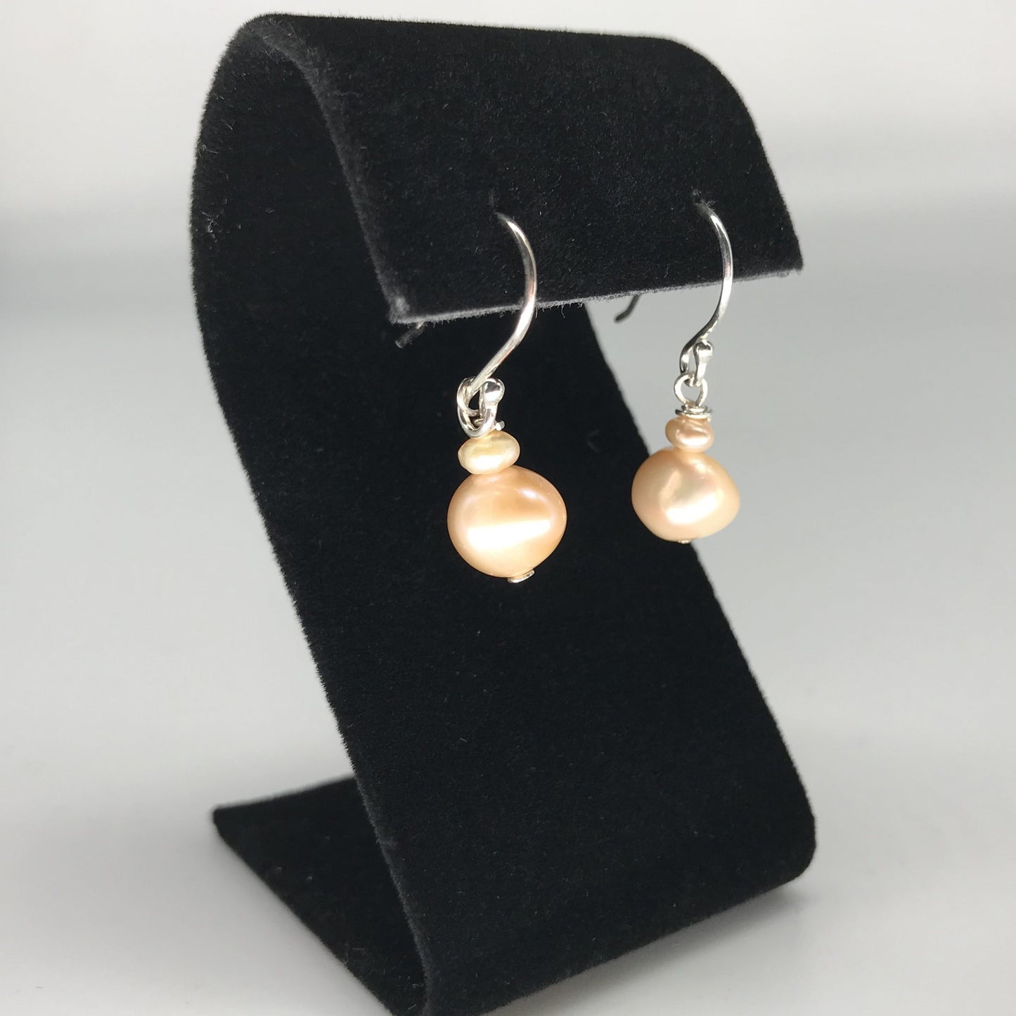 Chose Your Colour Freshwater Pearl Sterling 925 Silver Shepherds Hook Drop Earrings - Pick Your Earrings