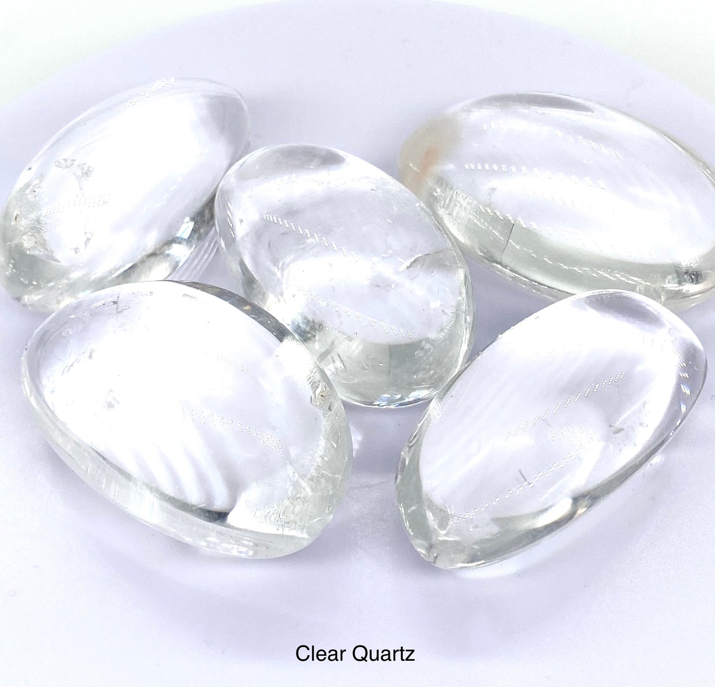 Clear Quartz Tumbles