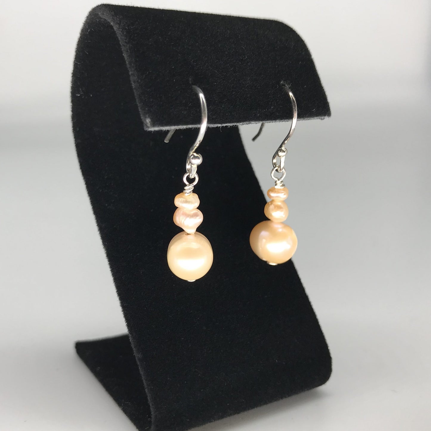 Chose Your Colour Freshwater Pearl Sterling 925 Silver Shepherds Hook Drop Earrings - Pick Your Earrings