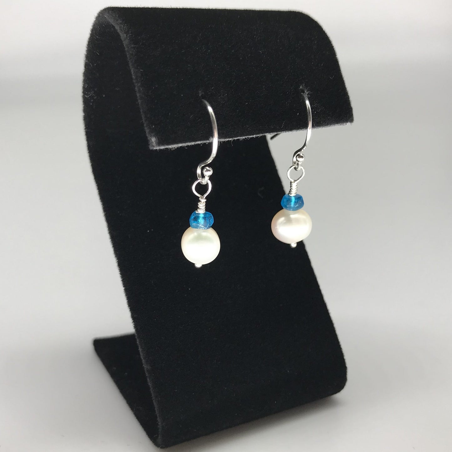 Chose Your Colour Freshwater Pearl Sterling 925 Silver Shepherds Hook Drop Earrings - Pick Your Earrings