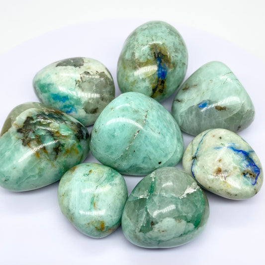 Phoenix Stone With Azurite, Chrysocolla & Turquoise Large & Extra Large