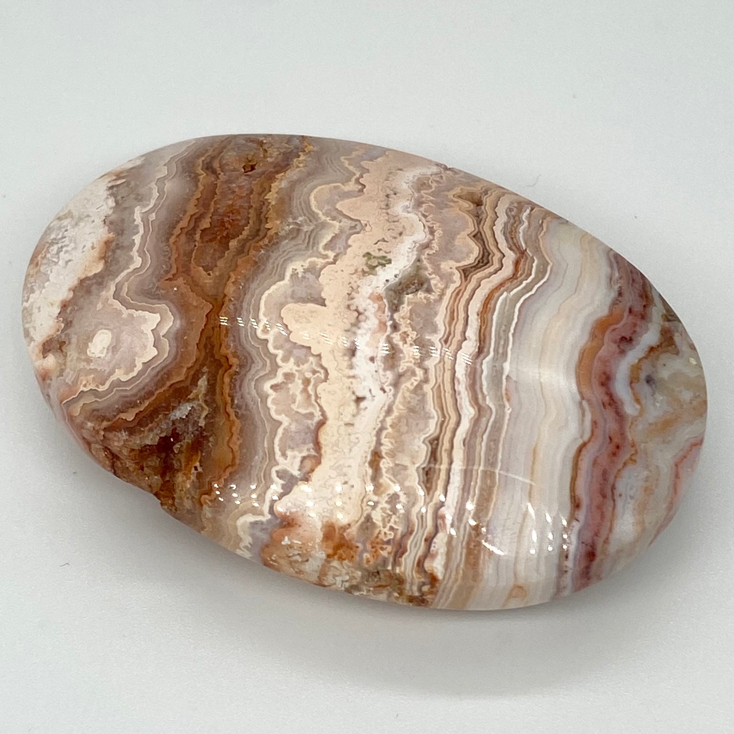 Pink & Peach Crazy Lace Agate Palms